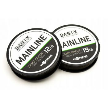 ŻYŁKA KORDA BASIX MAIN LINE 0,40mm 500m CAMO GREEN