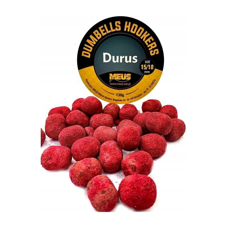 DUMBELLS MEUS HOOKERS DURUS 15/18mm 130ml OCHOTKA DUMBELLS MEUS HOOKERS DURUS 15/18mm 130ml OCHOTKA