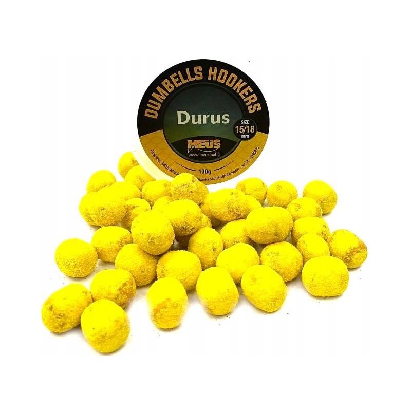 DUMBELLS MEUS HOOKERS DURUS 15/18mm 130ml KUKURYDZ DUMBELLS MEUS HOOKERS DURUS 15/18mm 130ml KUKURYDZ