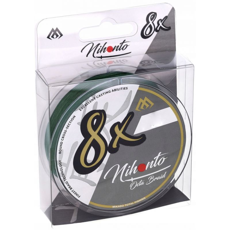 PLECIONKA MIKADO NIHONTO OCTA GREEN 150m 0,16mm PLECIONKA MIKADO NIHONTO OCTA GREEN 150m 0,16mm