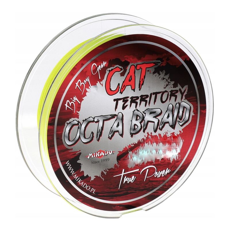 PLECIONKA CAT TERRITORY OCTA BRAID 300m 0,70mm FLU PLECIONKA CAT TERRITORY OCTA BRAID 300m 0,70mm FLU