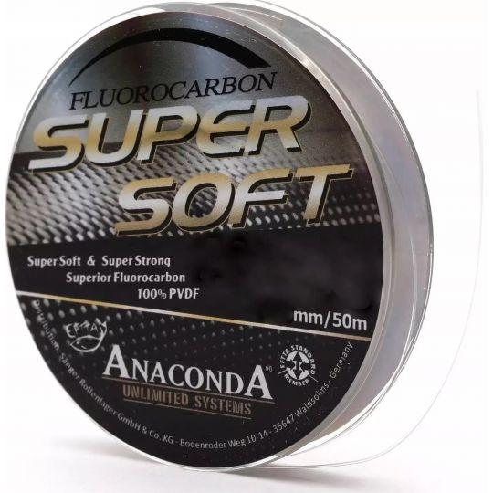 FLUOROCARBON ANACONDA SUPER SOFT 50m 0,50mm FLUOROCARBON ANACONDA SUPER SOFT 50m 0,50mm