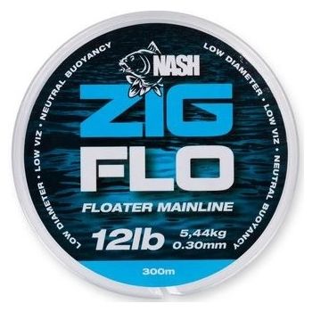 ŻYŁKA NASH NXT ZIG FLO 12lb 0,30mm 100m PRZYPONOWA