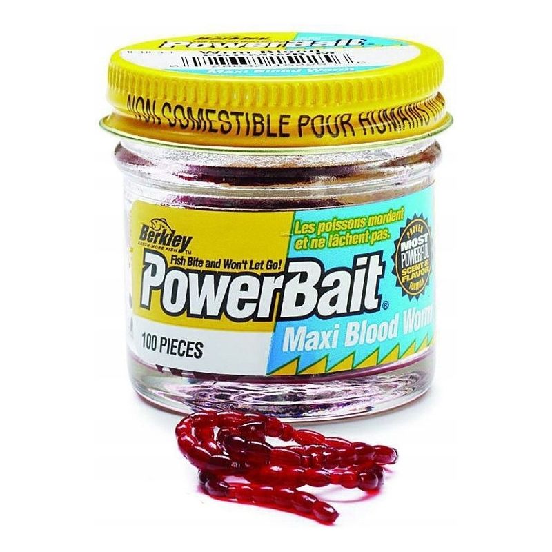 SZTUCZNA OCHOTKA BERKLEY POWERBAIT BLOOD WORM SZTUCZNA OCHOTKA BERKLEY POWERBAIT BLOOD WORM