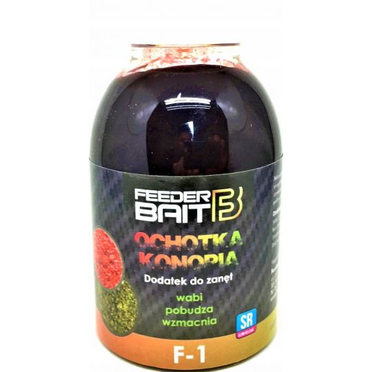 ZALEWA FEEDER BAIT F1 OCHOTKA KONOPIE 250ML ZALEWA FEEDER BAIT F1 OCHOTKA KONOPIE 250ML