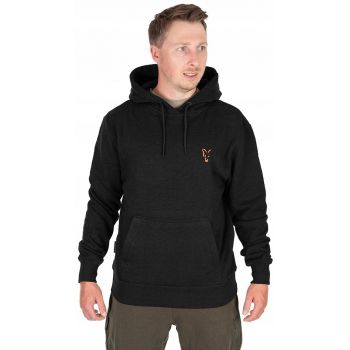 BLUZA FOX COLLECTION HOODY BLACK ORANGE XL