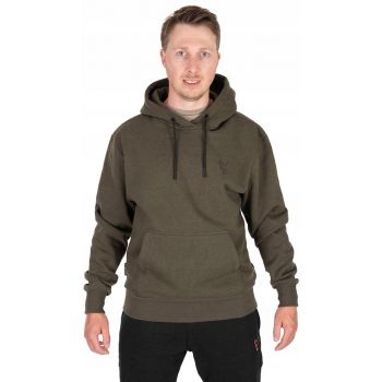 BLUZA FOX COLLECTION HOODY GREEN BLACK S