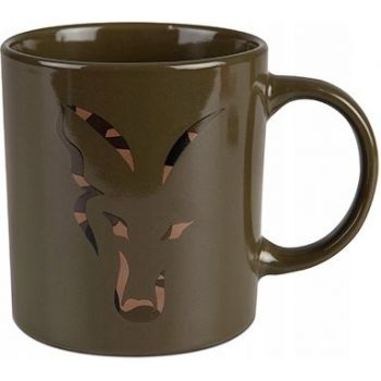 KUBEK CERAMICZNY FOX GREEN CAMO CERAMIC MUG