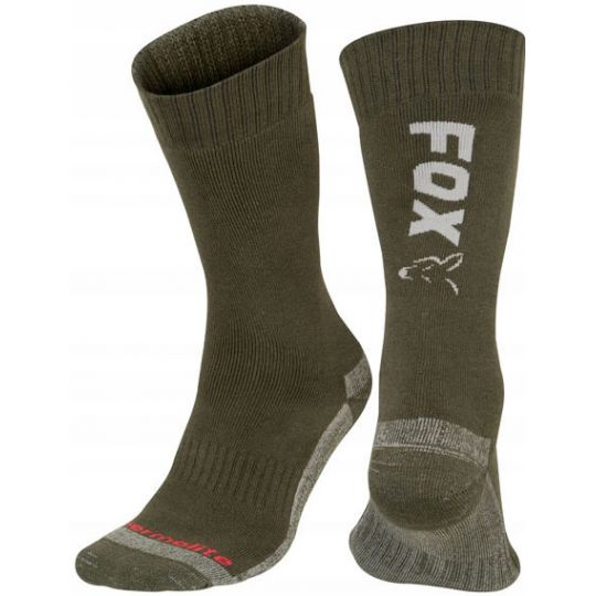 SKARPETY FOX GREEN SILVER THERMO SOCK ROZ. 40-43 SKARPETY FOX GREEN SILVER THERMO SOCK ROZ. 40-43