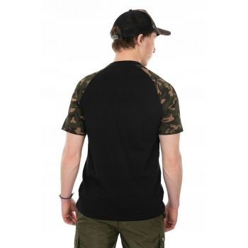 KOSZULKA T-SHIRT FOX BLACK CAMO REGLAN ROZMIAR M