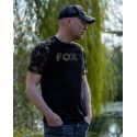 KOSZULKA T-SHIRT FOX BLACK CAMO REGLAN ROZMIAR M