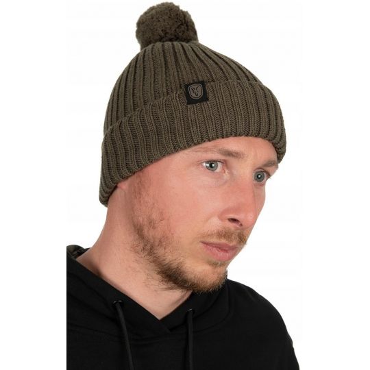 CZAPKA ZIMOWA FOX MERINO BOBBLE OLIVE CZAPKA ZIMOWA FOX MERINO BOBBLE OLIVE