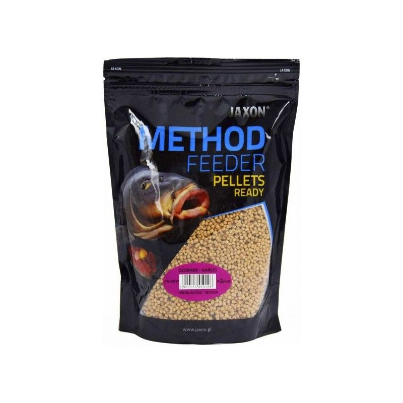PELLET JAXON METHOD FEEDER READY 2mm 500g CZOSNEK PELLET JAXON METHOD FEEDER READY 2mm 500g CZOSNEK