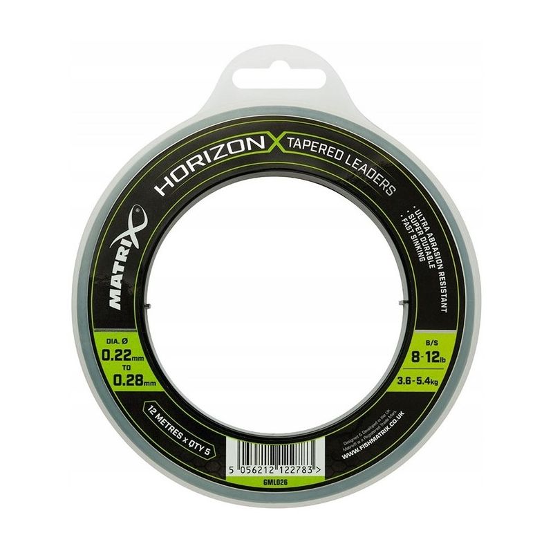 Horizon X Tapered Shock Leader 8 Horizon X Tapered Shock Leader 8