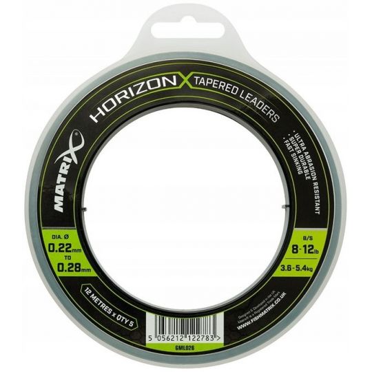 Horizon X Tapered Shock Leader 8 Horizon X Tapered Shock Leader 8