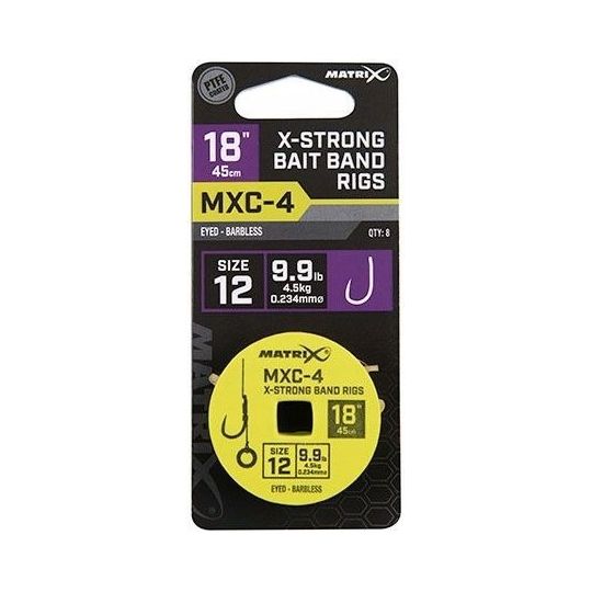 MXC-4 Sz12 Barbless 0.23mm XS Ba