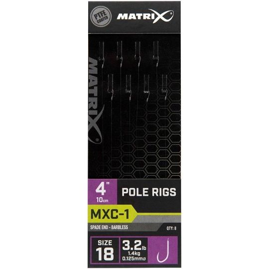 MXC-1 Sz 18 Barbless 0.125MM pol MXC-1 Sz 18 Barbless 0.125MM pol