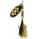 BŁYSTKA OBROTOWA DAM SPINNER DRESSED BLACKY 2 4g
