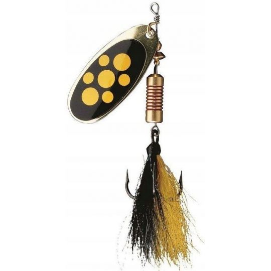 BŁYSTKA OBROTOWA DAM SPINNER DRESSED BLACKY 2 4g BŁYSTKA OBROTOWA DAM SPINNER DRESSED BLACKY 2 4g