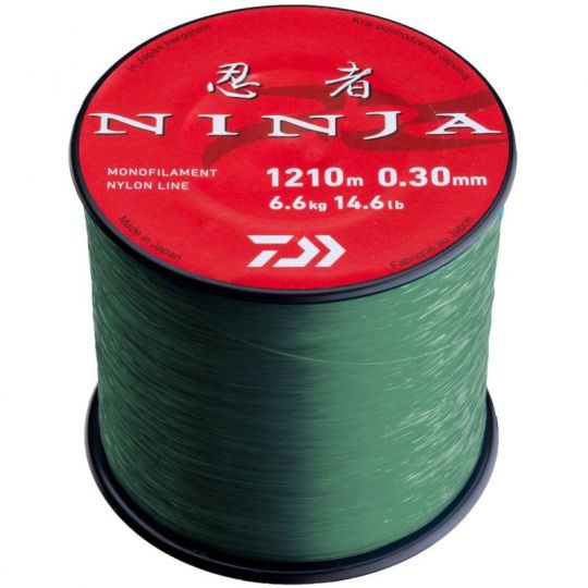 ŻYŁKA DAIWA NINJA X LINE 0,33mm 1060m 7,50kg ŻYŁKA DAIWA NINJA X LINE 0,33mm 1060m 7,50kg