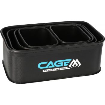 ZESTAW POJEMNIKÓW MIKADO EVA CAGE BAIT BOX 003