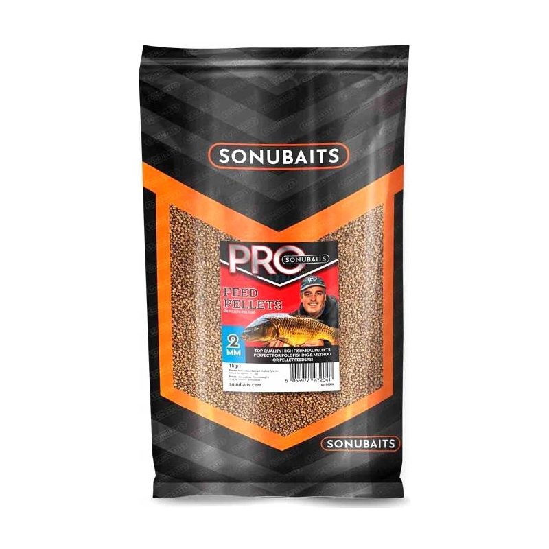 PELLET SONUBAITS PRO FEED PELLETS 2mm 1kg PELLET SONUBAITS PRO FEED PELLETS 2mm 1kg