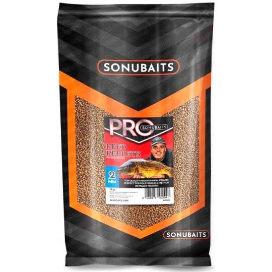 PELLET SONUBAITS PRO FEED PELLETS 2mm 1kg PELLET SONUBAITS PRO FEED PELLETS 2mm 1kg