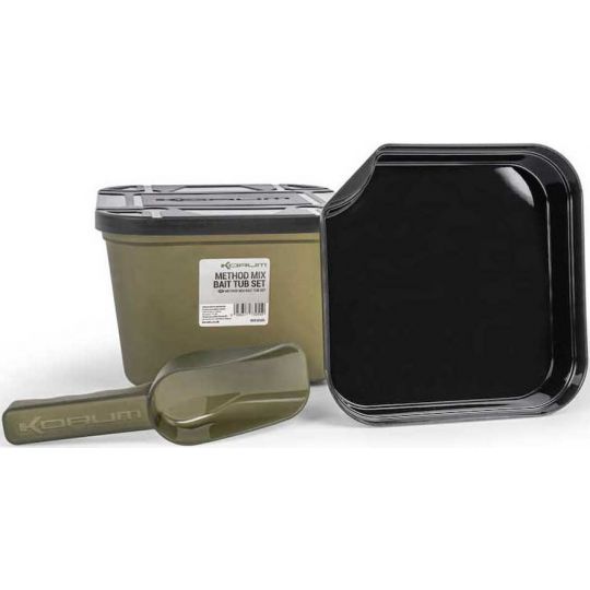 ZESTAW POJEMNIKÓW KORUM MEHOD MIX BAIT TUB SET ZESTAW POJEMNIKÓW KORUM MEHOD MIX BAIT TUB SET