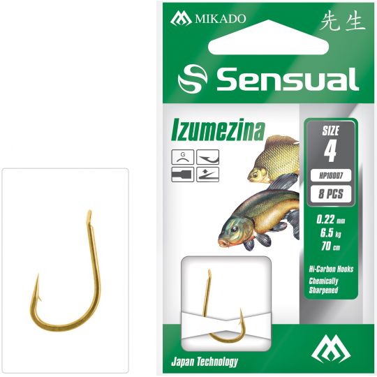 HACZYKI WIĄZANE MIKADO SENSUAL IZUMEZINA 6 0.20mm HACZYKI WIĄZANE MIKADO SENSUAL IZUMEZINA 6 0.20mm
