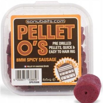 PELET SONUBAITS PELLET O'S SPICY SAUSAGE 8mm