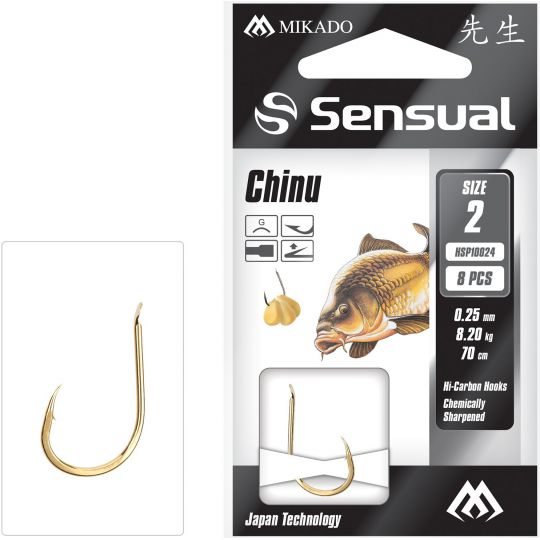 HACZYKI WIĄZANE MIKADO SENSUAL CHINU 12 0.16mm HACZYKI WIĄZANE MIKADO SENSUAL CHINU 12 0.16mm