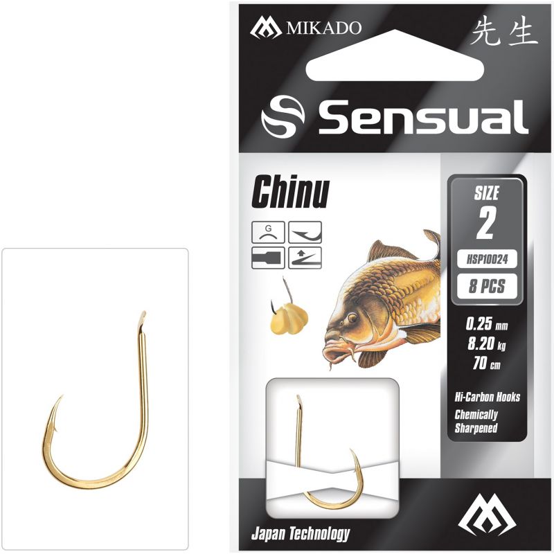 HACZYKI WIĄZANE MIKADO SENSUAL CHINU 6 0.20mm HACZYKI WIĄZANE MIKADO SENSUAL CHINU 6 0.20mm
