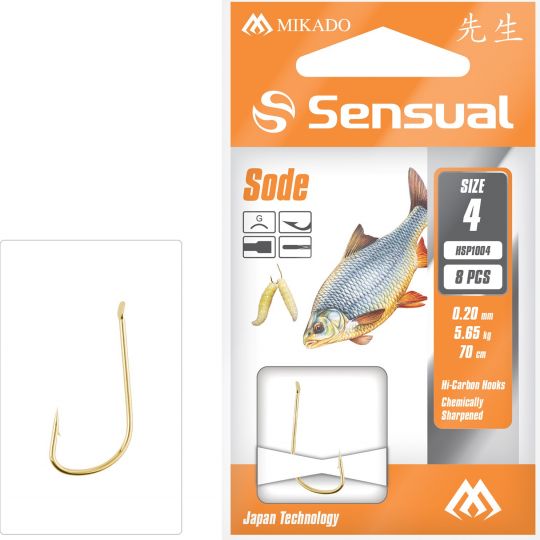 PRZYPONY WIĄZANE - SENSUAL - SODE nr 10 G / żyłka: PRZYPONY WIĄZANE - SENSUAL - SODE nr 10 G / żyłka: