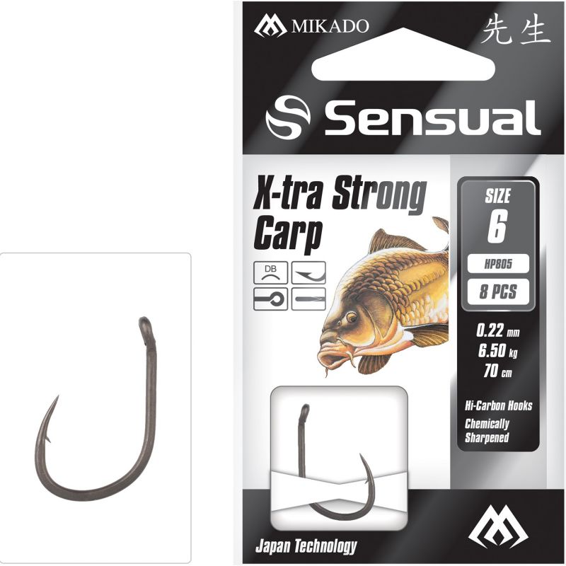 PRZYPONY WIĄZANE - SENSUAL - X-TRA STRONG CARP nr PRZYPONY WIĄZANE - SENSUAL - X-TRA STRONG CARP nr