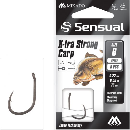 PRZYPONY WIĄZANE - SENSUAL - X-TRA STRONG CARP nr PRZYPONY WIĄZANE - SENSUAL - X-TRA STRONG CARP nr