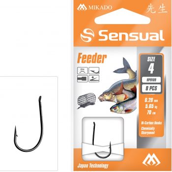 PRZYPONY WIĄZANE - SENSUAL - FEEDER 9109 nr 10 BN