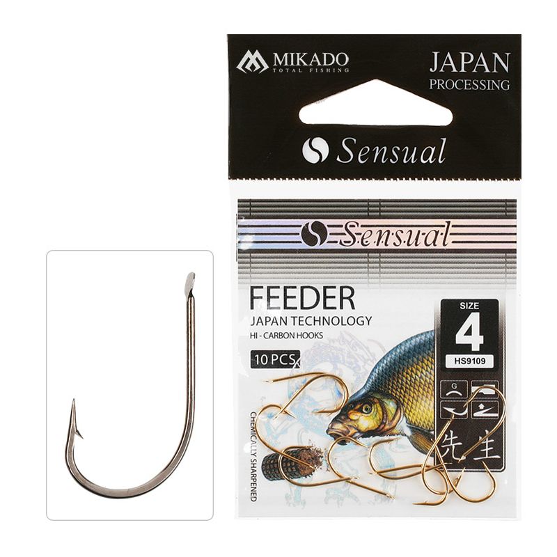 HACZYK - SENSUAL - FEEDER 9109 nr 8 BN - op.10szt. HACZYK - SENSUAL - FEEDER 9109 nr 8 BN - op.10szt.