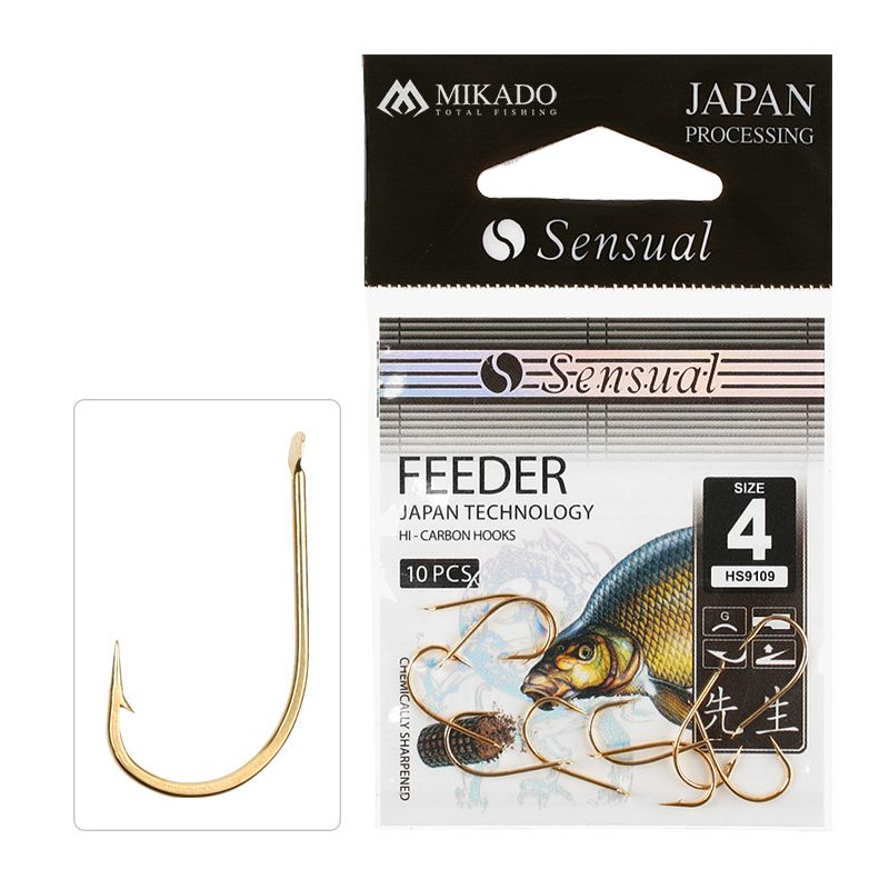 HACZYK - SENSUAL - FEEDER 9109 nr 10 G - op.10szt. HACZYK - SENSUAL - FEEDER 9109 nr 10 G - op.10szt.