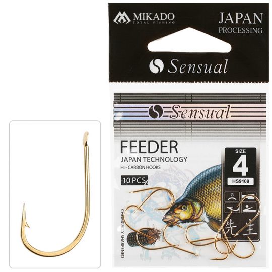 HACZYK - SENSUAL - FEEDER 9109 nr 10 G - op.10szt. HACZYK - SENSUAL - FEEDER 9109 nr 10 G - op.10szt.