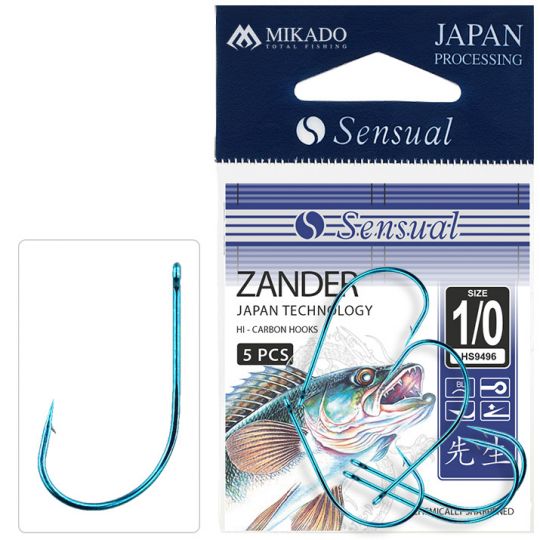 HACZYK - SENSUAL - ZANDER nr 1/0 - op.5szt. HACZYK - SENSUAL - ZANDER nr 1/0 - op.5szt.