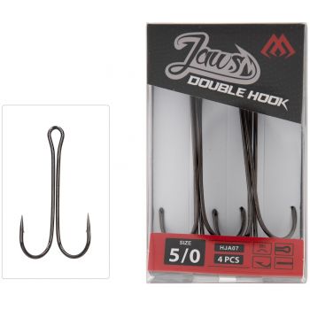 KOTWICA MIKADO JAWS DOUBLE HOOK PODWÓJNA 2/0 5szt