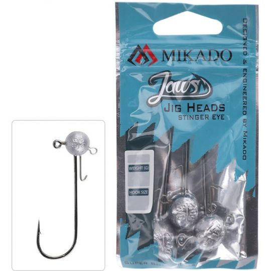 GŁÓWKA JIGOWA - JAWS STINGER EYE - 15gr-4/0 BN - o GŁÓWKA JIGOWA - JAWS STINGER EYE - 15gr-4/0 BN - o