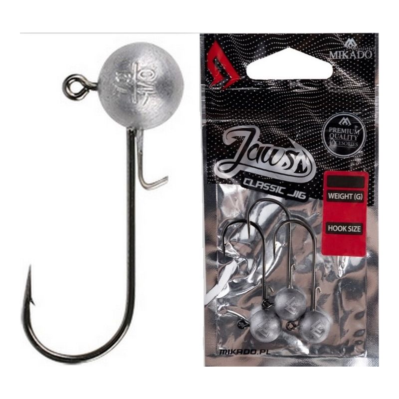 GŁÓWKA JIGOWA - JAWS CLASSIC - 35g-2/0 BN - op.3sz GŁÓWKA JIGOWA - JAWS CLASSIC - 35g-2/0 BN - op.3sz