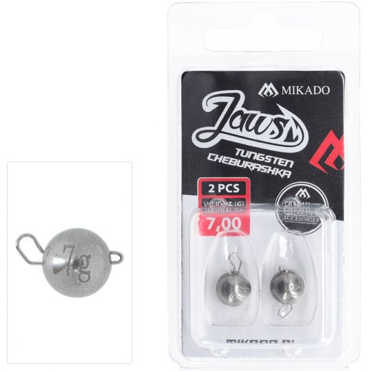 CHEBURASHKA - WOLFRAMOWA JAWS 7g - op.2szt. CHEBURASHKA - WOLFRAMOWA JAWS 7g - op.2szt.