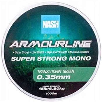 ŻYŁKA NASH ARMOULINE MONO GREEN 0,35mm 1000m 15lb