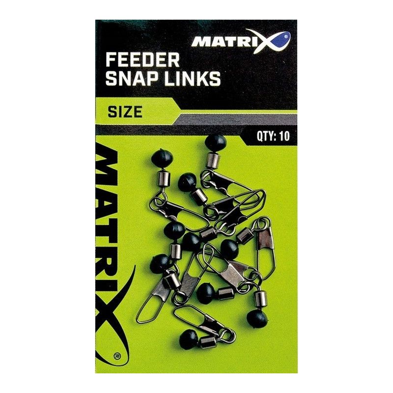KRĘTLIK Z AGRAFKĄ MATRIX FEEDER SNAP LINK ROZM 12 KRĘTLIK Z AGRAFKĄ MATRIX FEEDER SNAP LINK ROZM 12