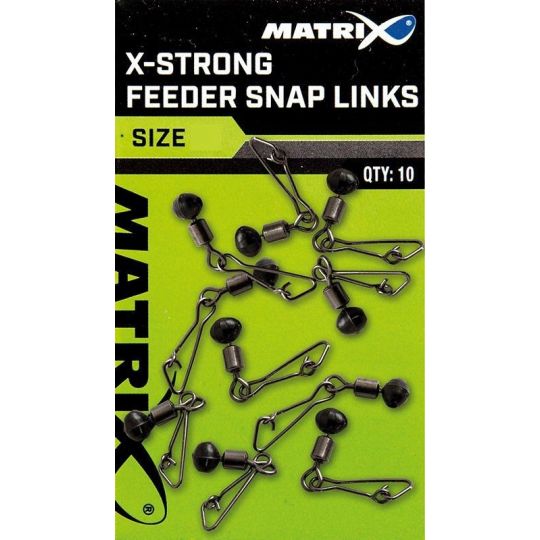 Matrix X Strong Feeder Snap Link Matrix X Strong Feeder Snap Link