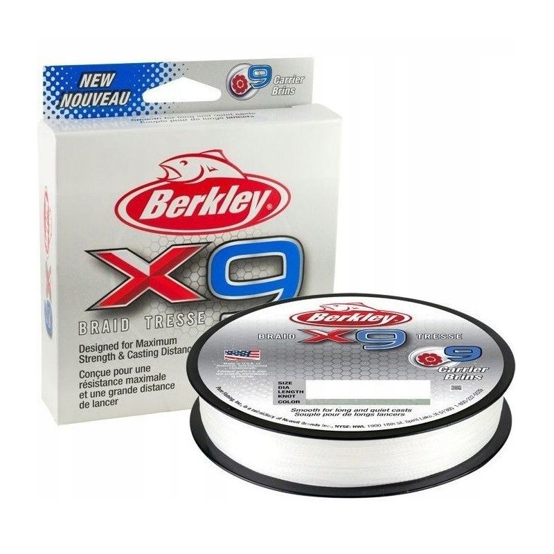 PLECIONKA BERKLEY X9 BRAID 0.20mm 150m CRYSTAL PLECIONKA BERKLEY X9 BRAID 0.20mm 150m CRYSTAL