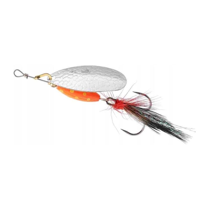 BŁYSTKA OBROTOWA MIKADO M-GRUB 3 9g SREBRNA RED TI BŁYSTKA OBROTOWA MIKADO M-GRUB 3 9g SREBRNA RED TI