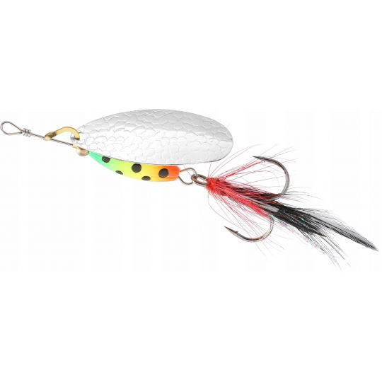 BŁYSTKA OBROTOWA MIKADO M-GRUB 4 13g SREBRNA FIRET BŁYSTKA OBROTOWA MIKADO M-GRUB 4 13g SREBRNA FIRET